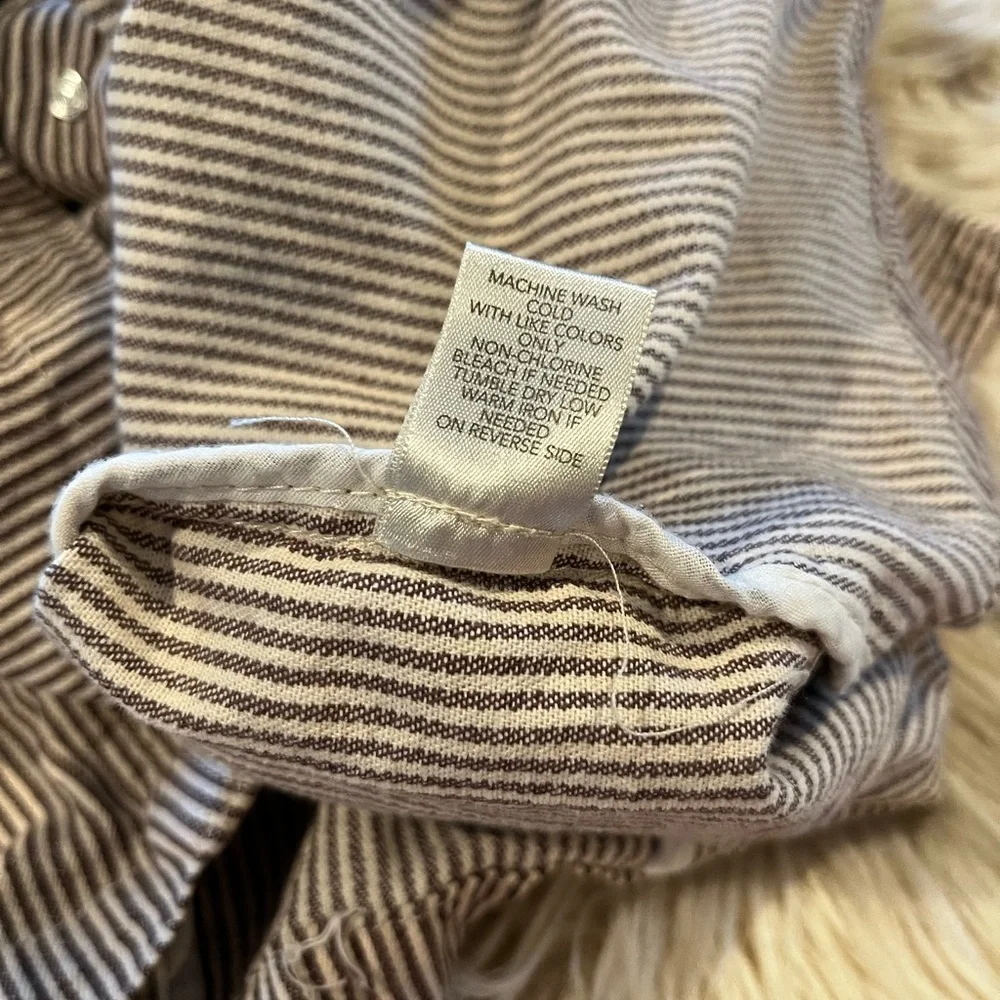 Christopher & Banks Brown Striped Jacket - Picture 11 of 11